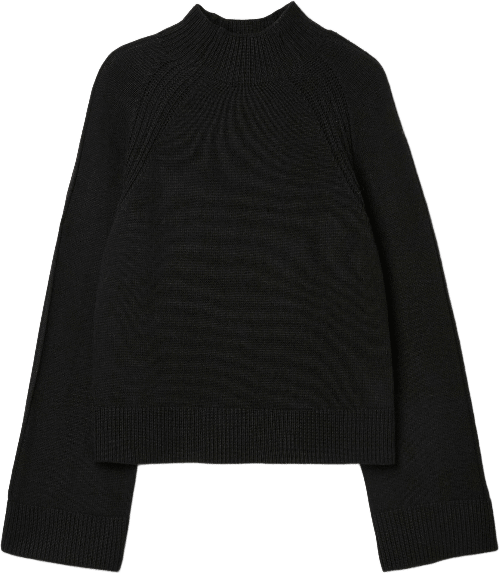 Tröja i ullmix BIARRITZ, från Carin Wester, i färgen Black.