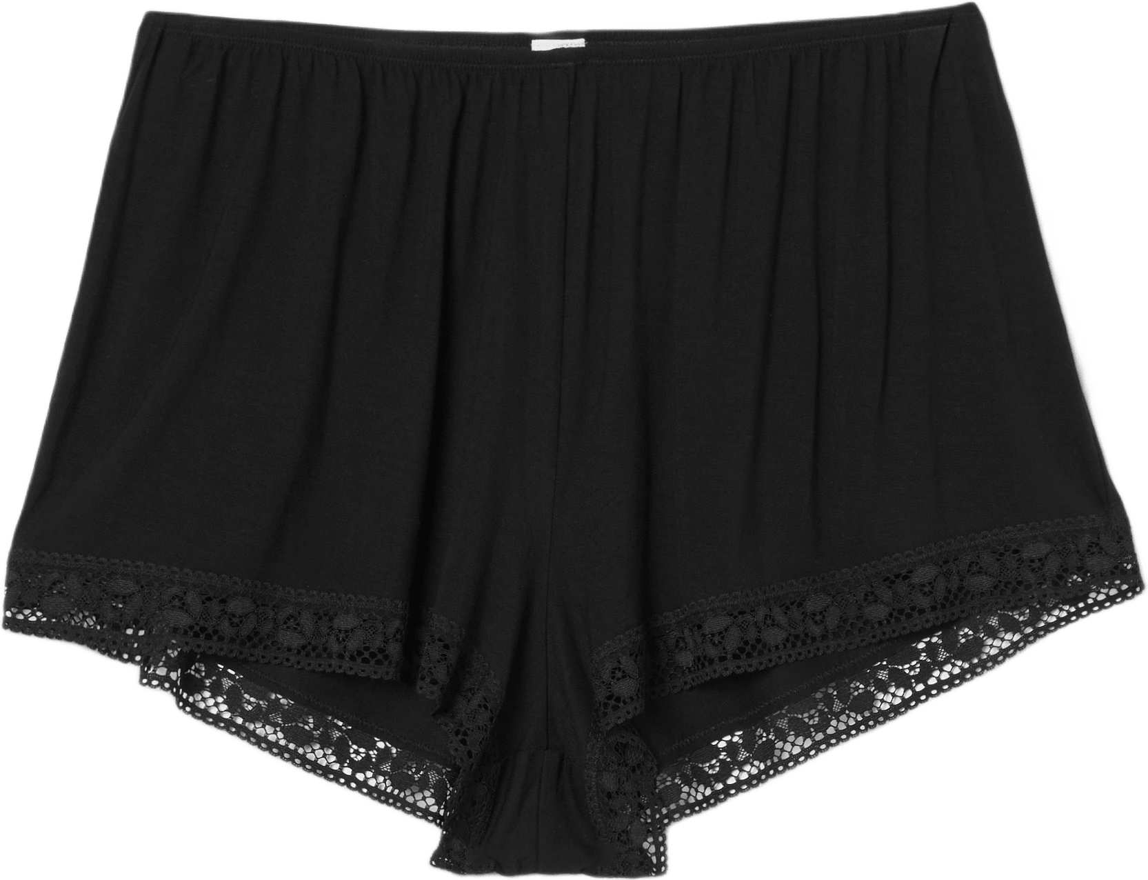 Pyjamasshorts ERIN, från Avelie Lingerie, i färgen Black.