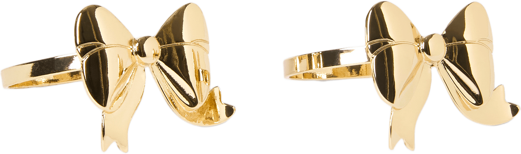 Servettring BOWIE, 2-pack, från Åhléns Home, i färgen Gold.