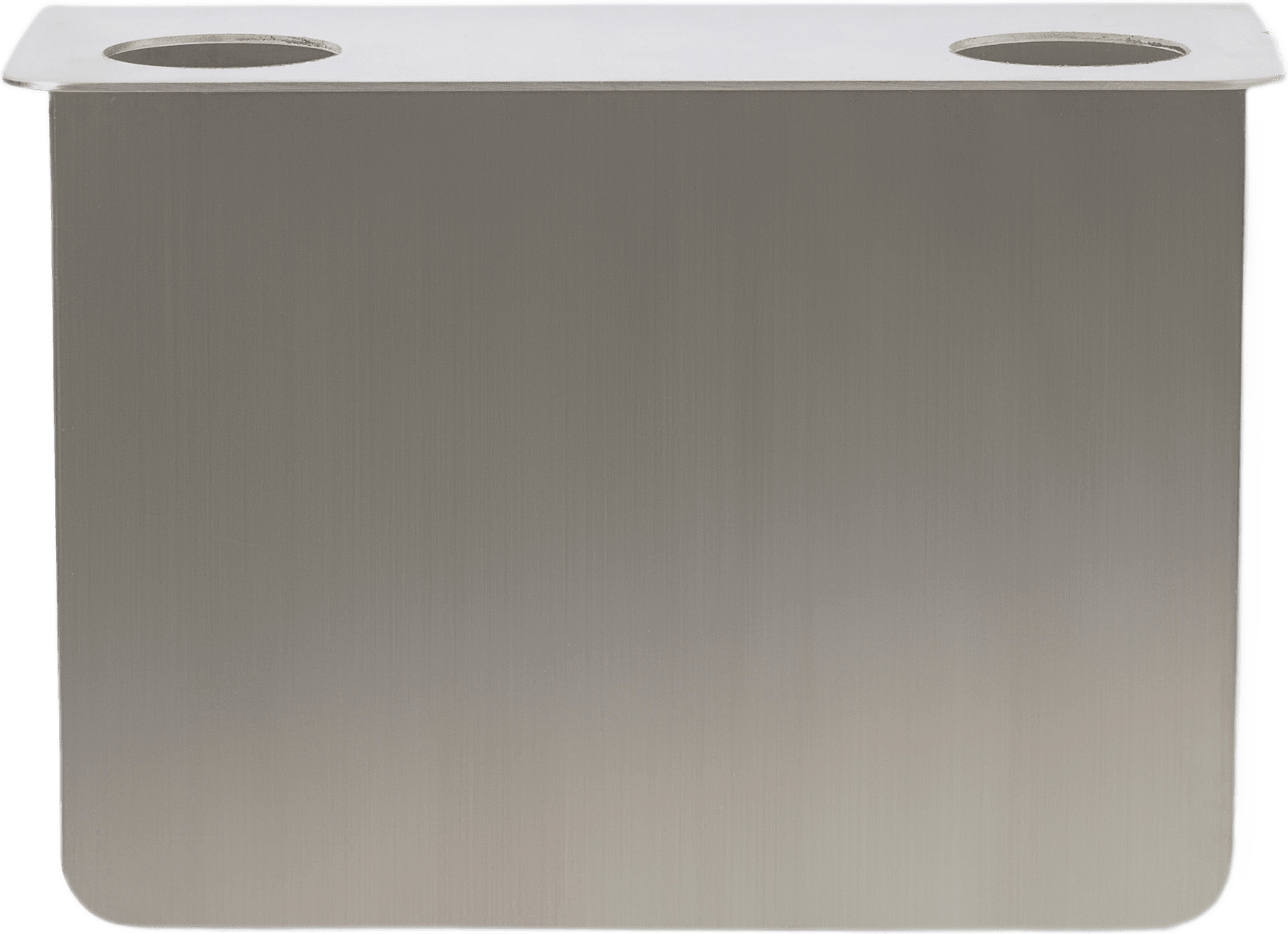 Självhäftande hållare för tvålpump dubbel, från Åhléns Home, i färgen Chrome.