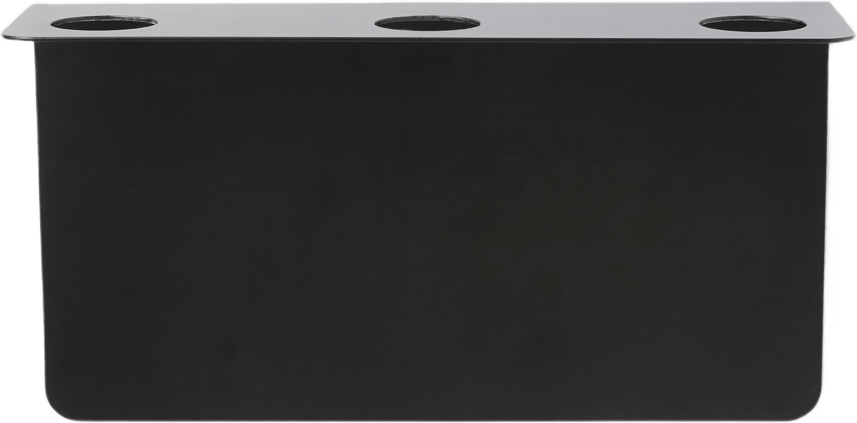 Självhäftande hållare för tvålpump trippel, från Åhléns Home, i färgen Black.