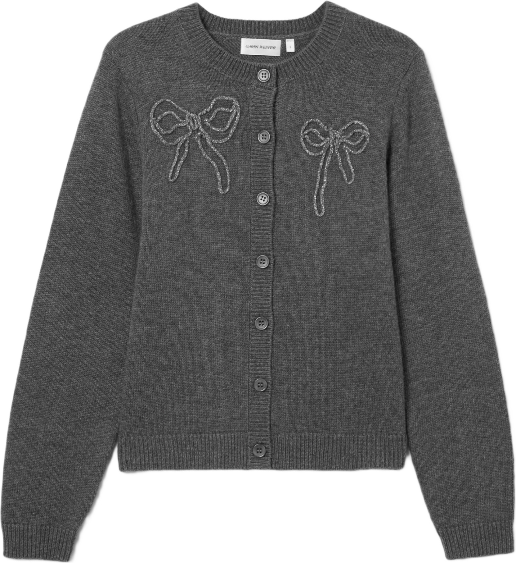 Cardigan med rosetter EBBIS