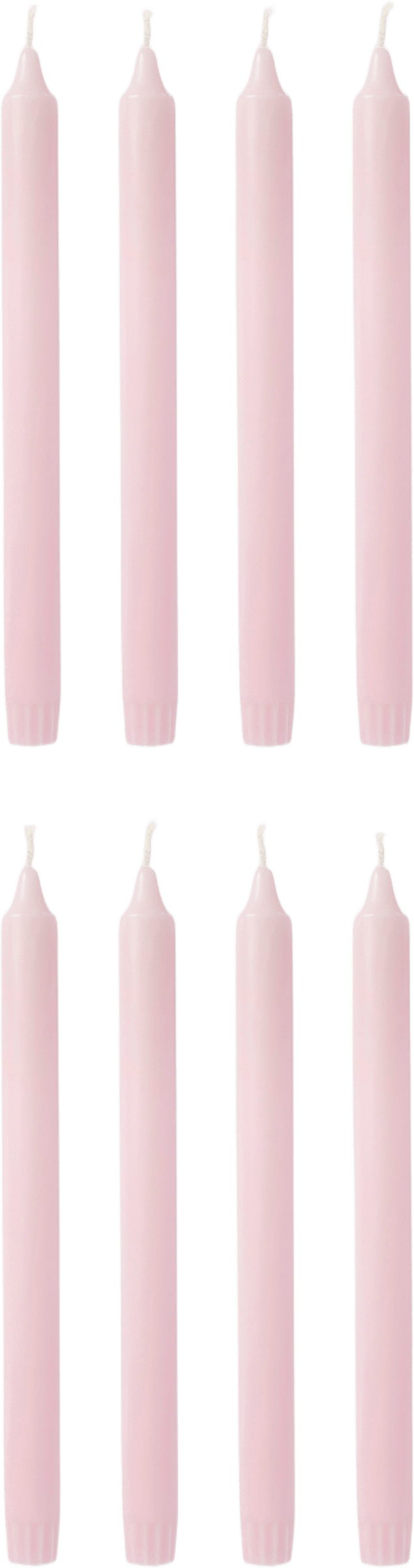 Kronljus 28 cm, 8-pack, från Åhléns Home, i färgen Pink.