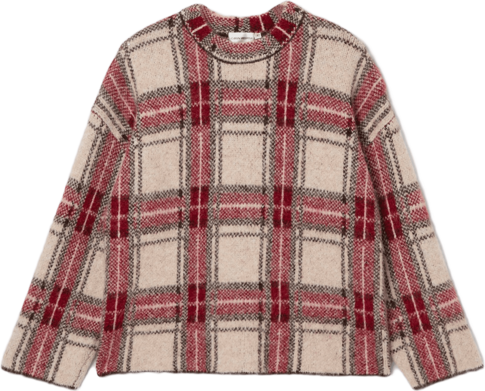 Jumper ELISSE, från Carin Wester, i färgen Red Check.