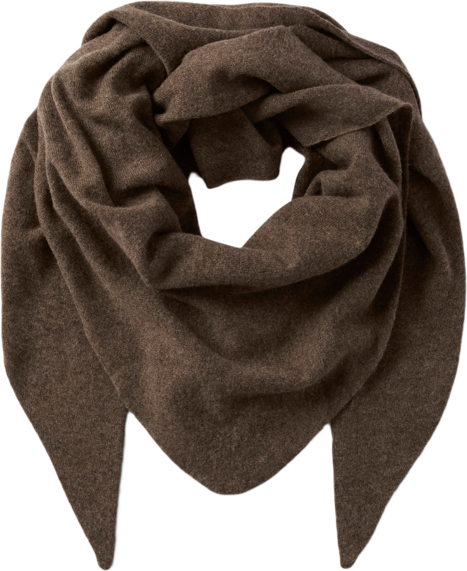 Ullscarf TRINA, från Wera, i färgen Mole melange.