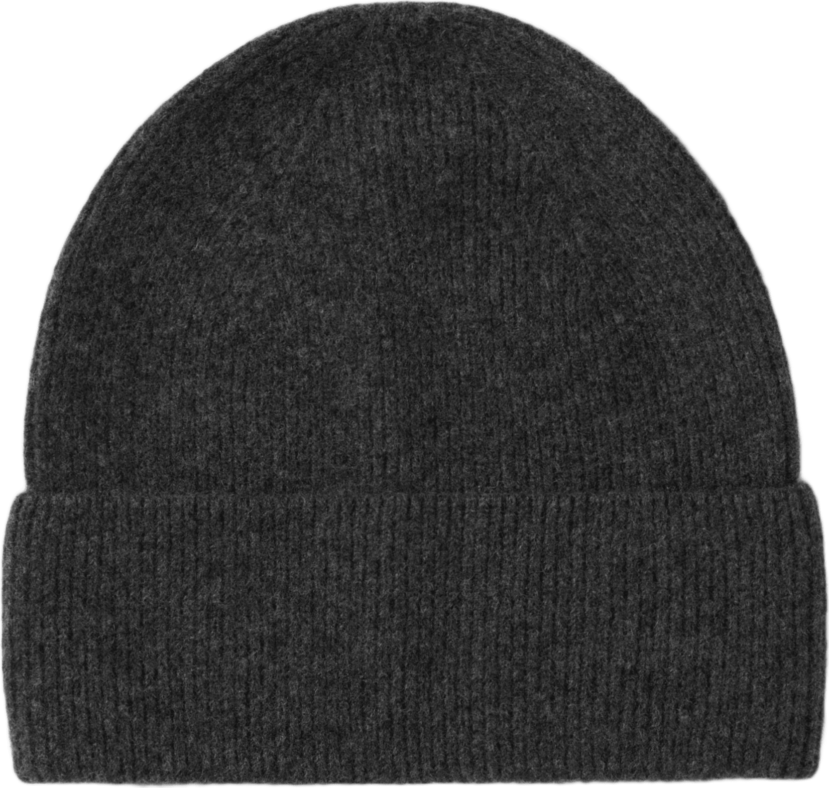 Mössa i ull FRANS, från NORVIE, i färgen Dark Grey Melange.