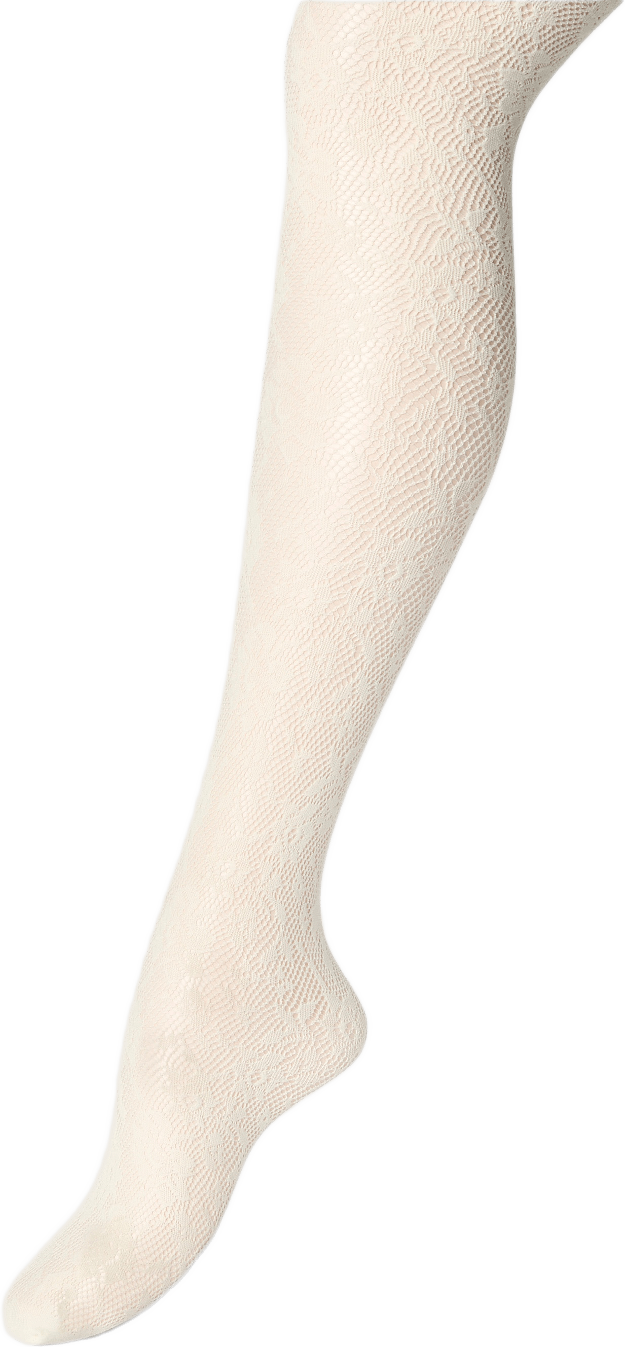 Strumpbyxor i spets, 1-pack, från Å WOMAN, i färgen White.