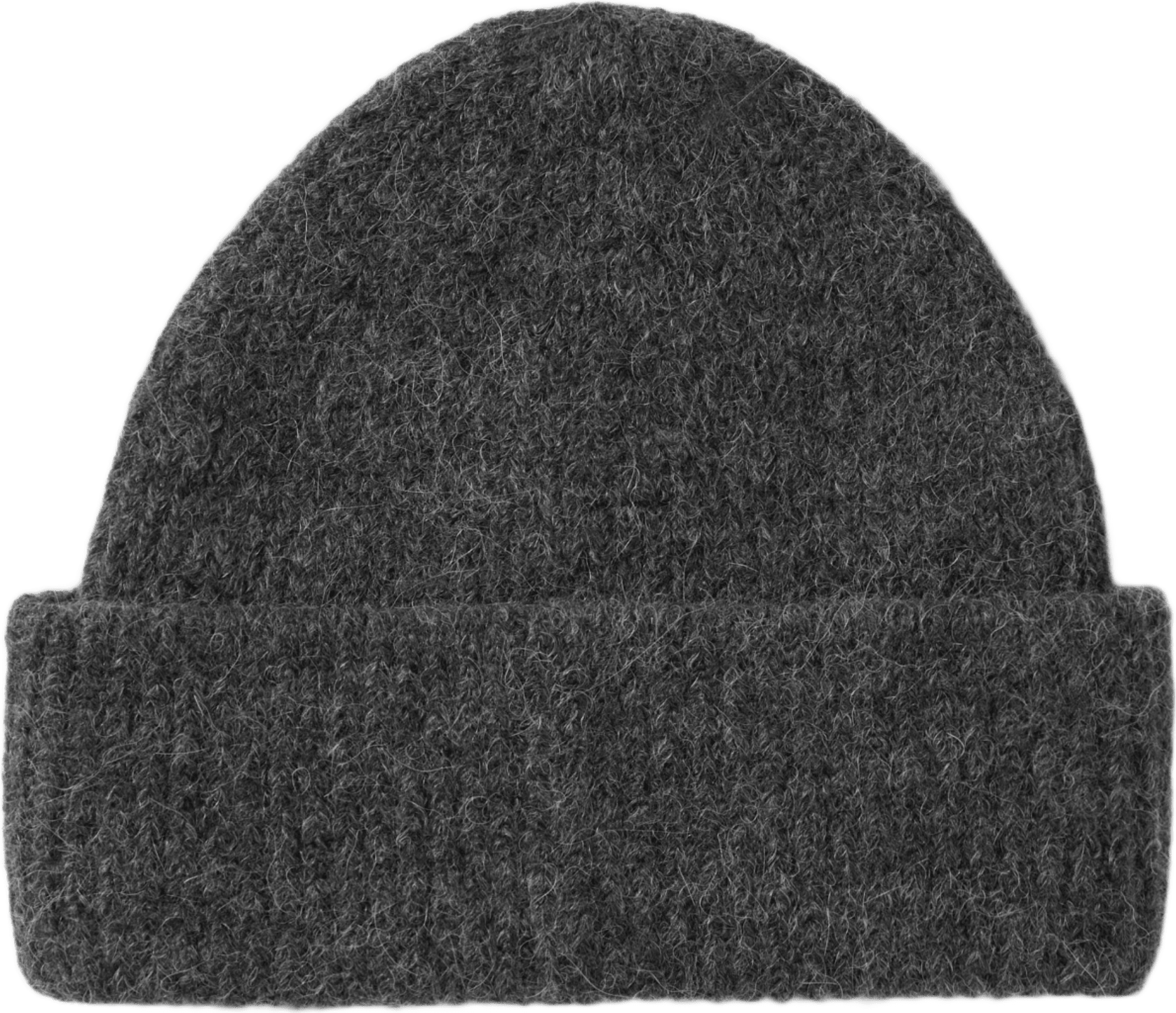 Mössa JULIUS, från NORVIE, i färgen Dark Grey Melange.