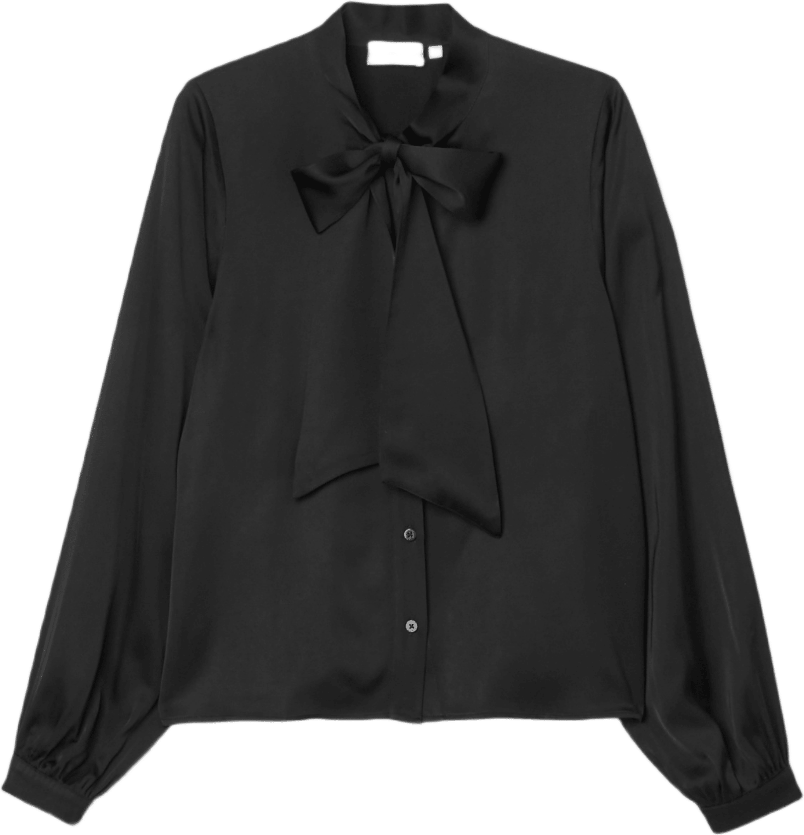 Blus med knytband AXELINE, från Carin Wester, i färgen Black.