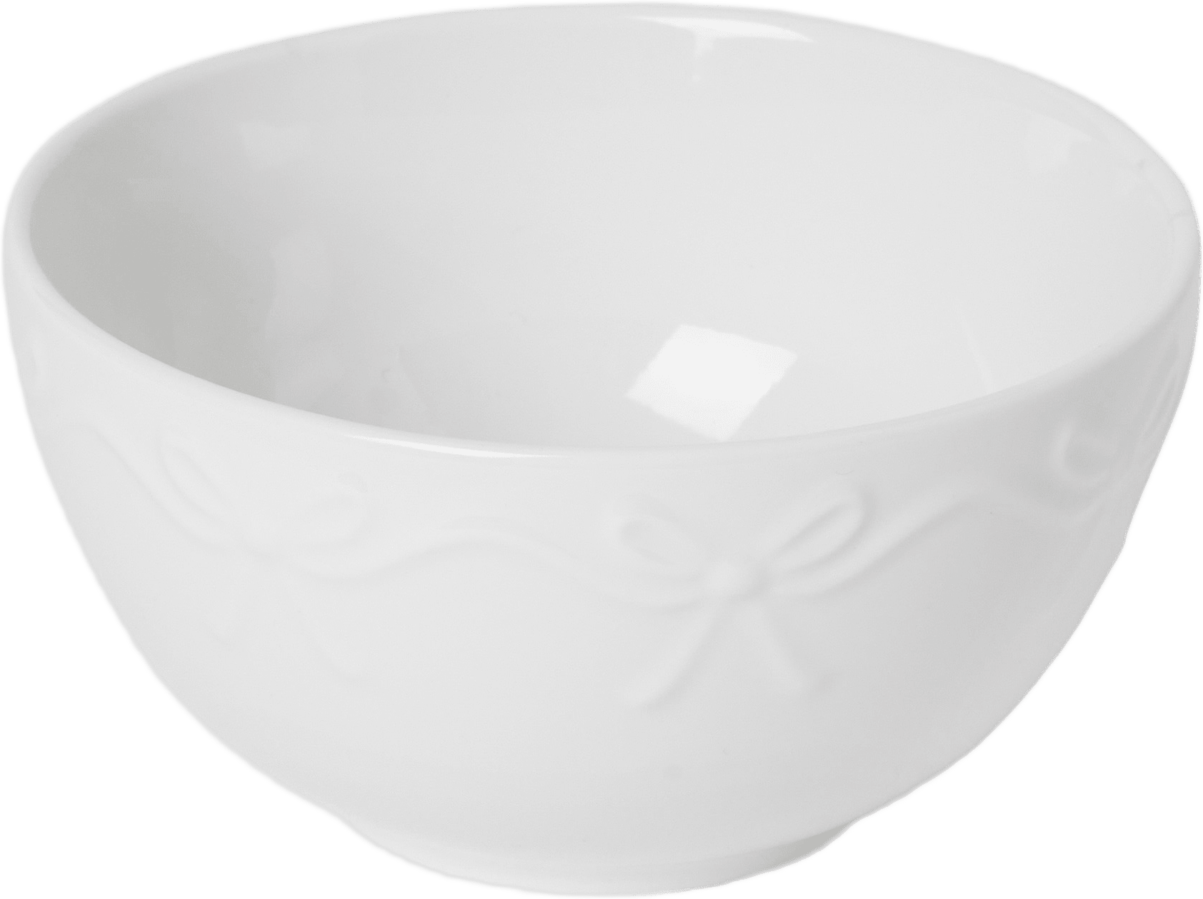 Skål BOW 16,5 cm, från Åhléns Home, i färgen White.