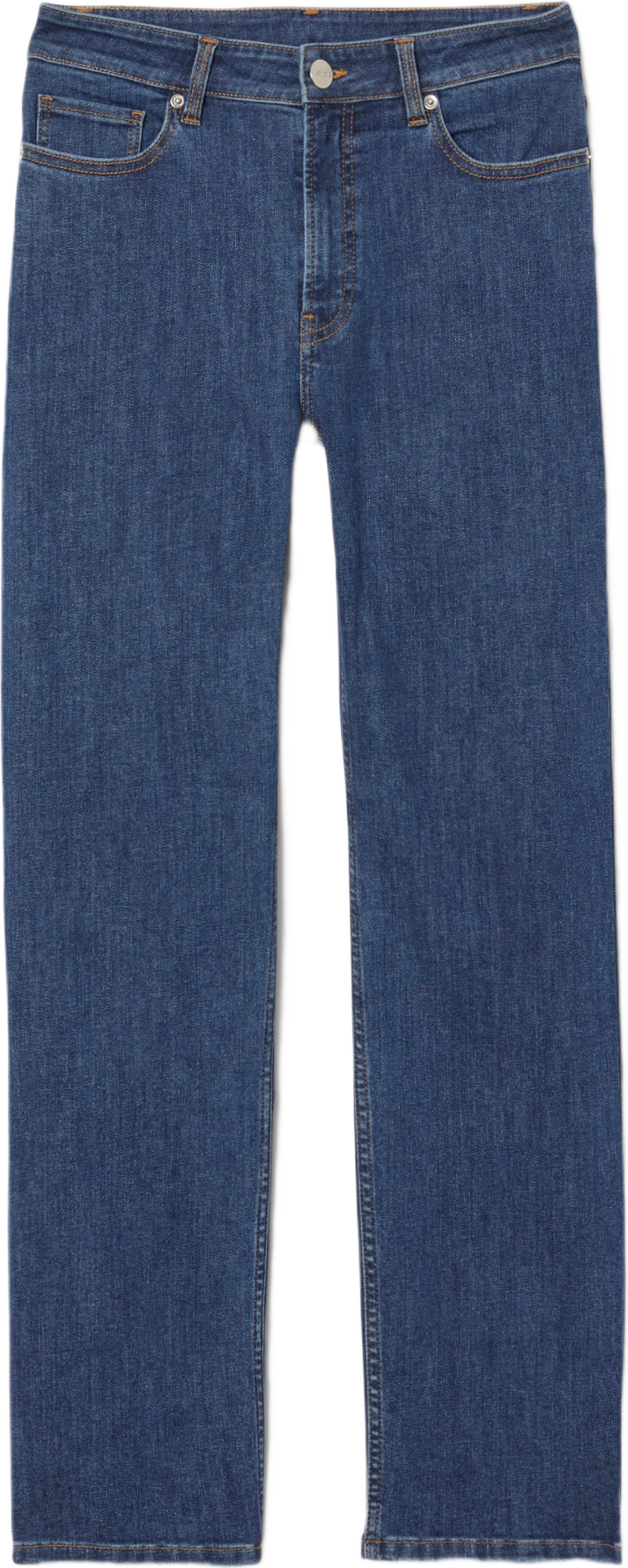 Raka jeans DNM1 stretch, från Carin Wester, i färgen Indigo Blue Denim.