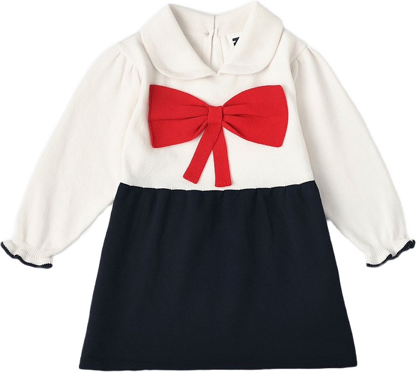 Klänning ALEXIA, från RIKIKI, i färgen White/Black.