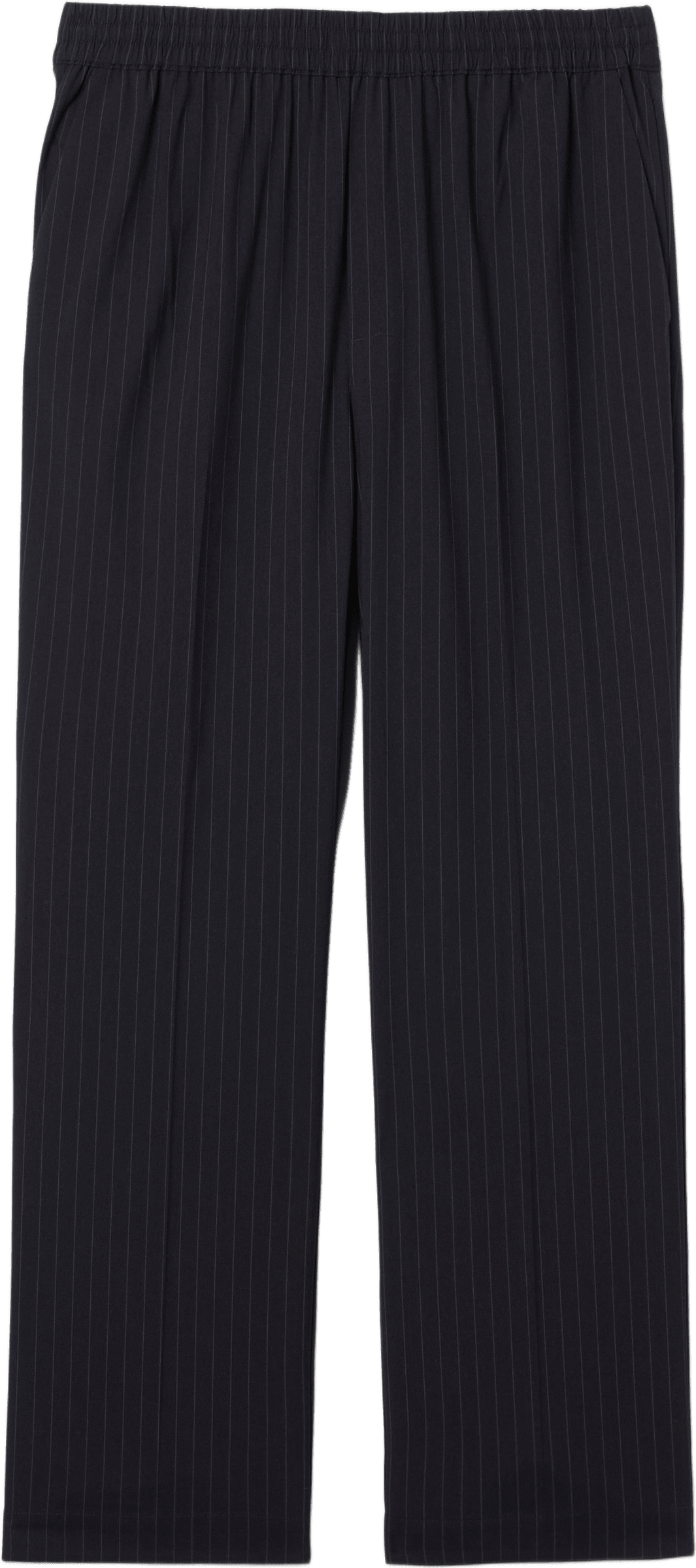Pull on-byxor BROR, från NORVIE, i färgen Navy Stripe.