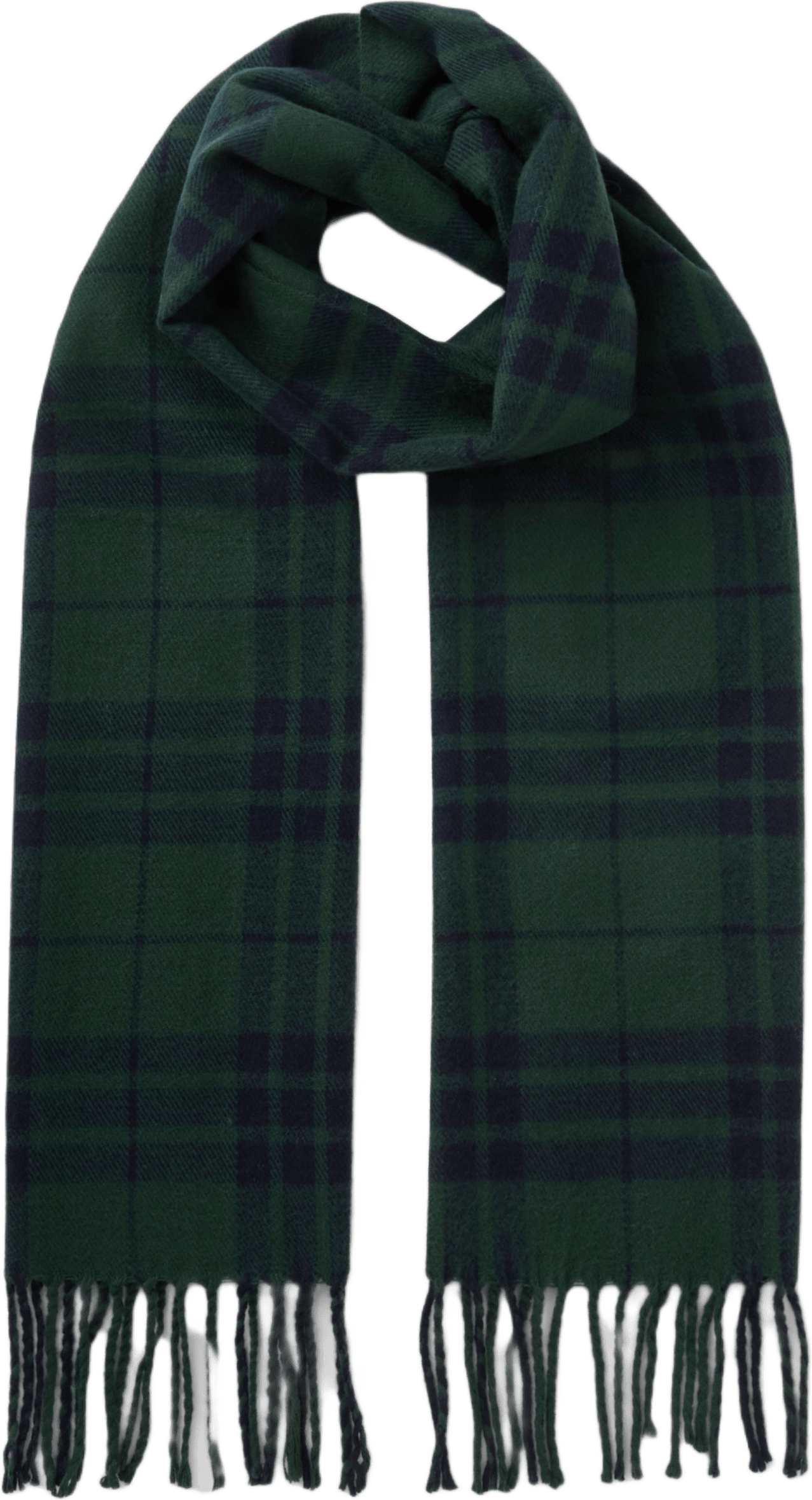 Halsduk PAUL, från NORVIE, i färgen Green Check.