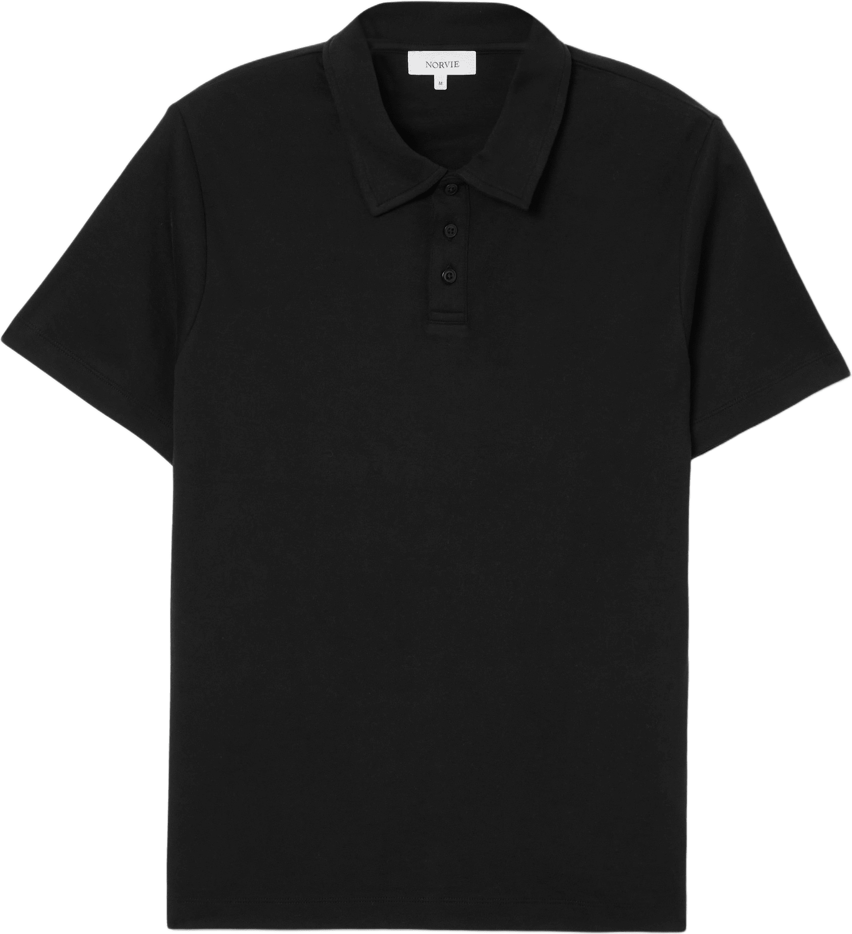 Pikétröja LAURENT, från NORVIE, i färgen Black.