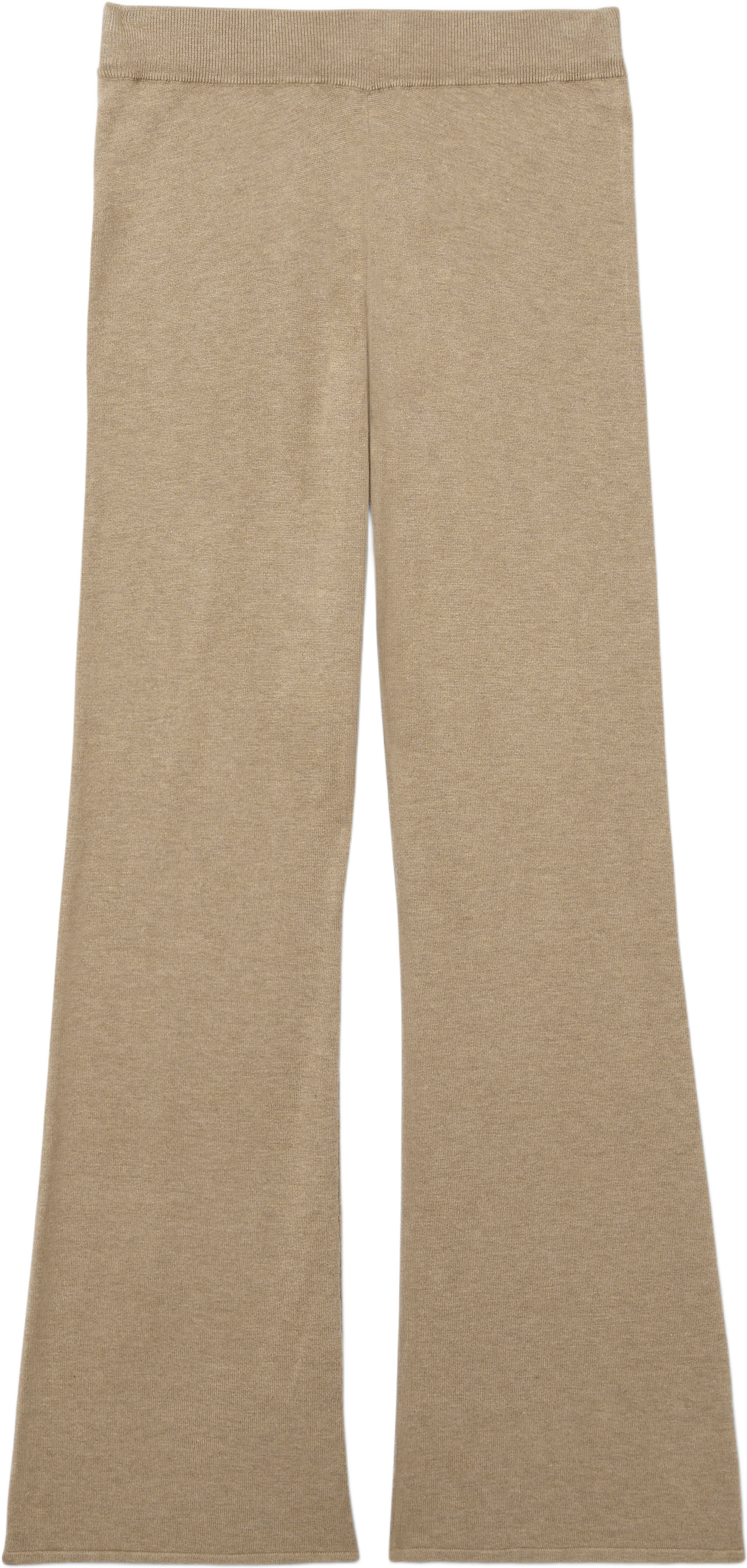 Finstickade byxor BIANCA, från Å WOMAN, i färgen Mole Mel.