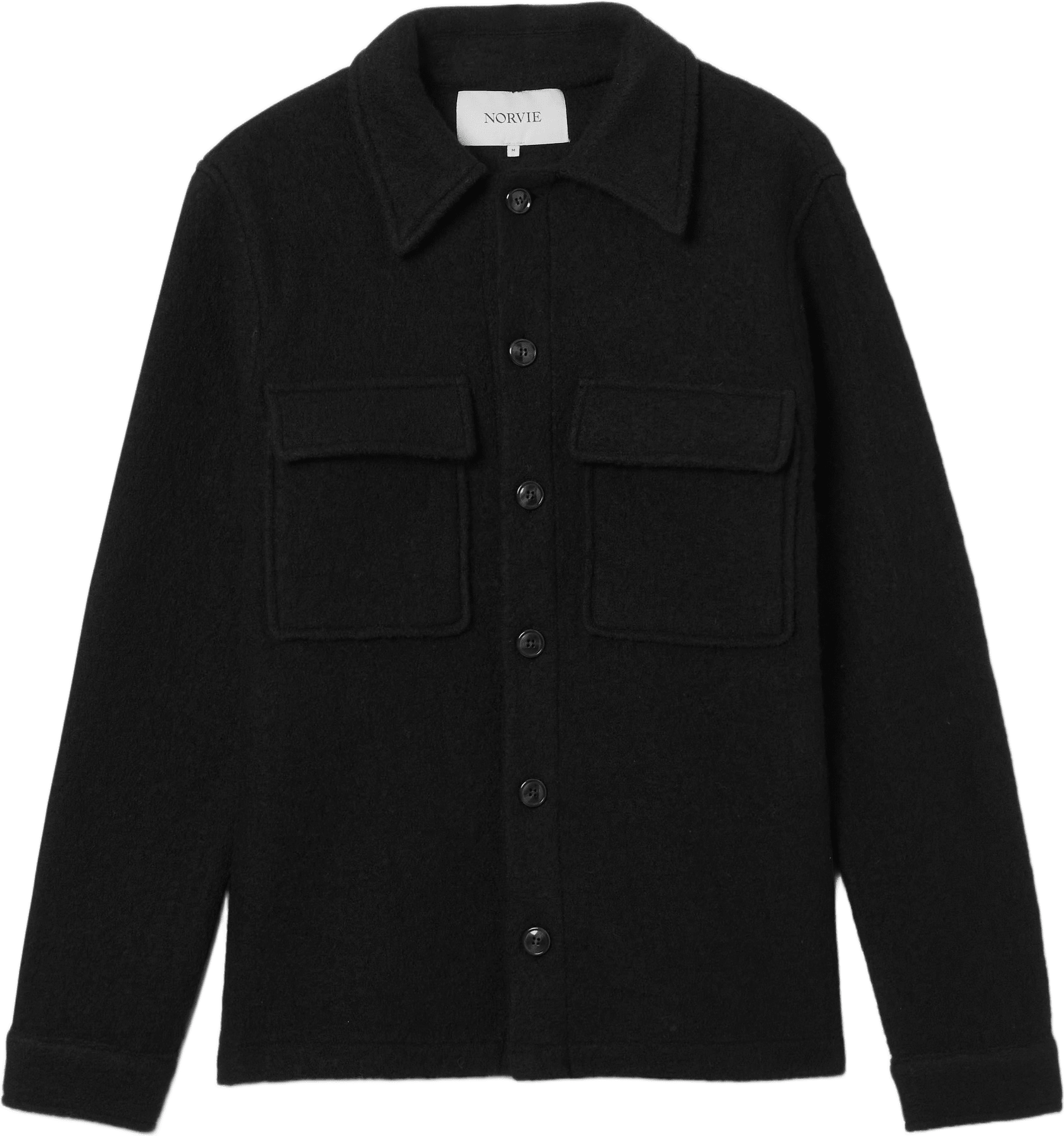 Ulljacka THOMASO, från NORVIE, i färgen Black.