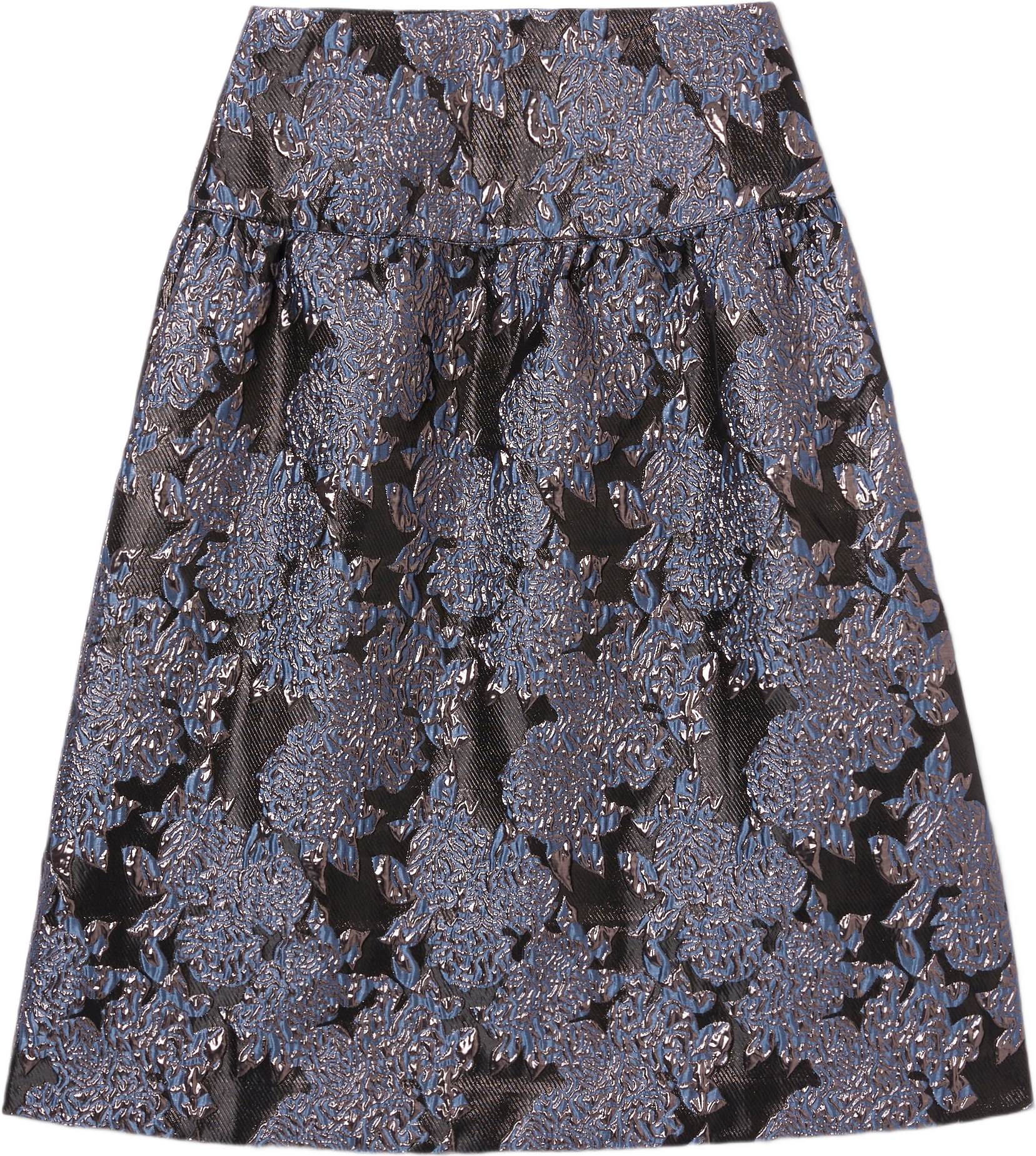 Kjol SIMONE, från Carin Wester, i färgen Blue Flower.