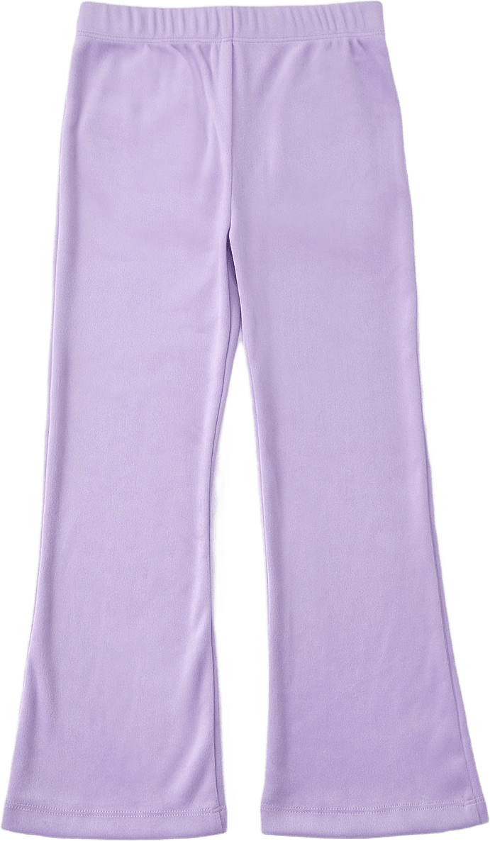 Mjukisbyxor i velour KAJSA, från RIKIKI, i färgen Purple.