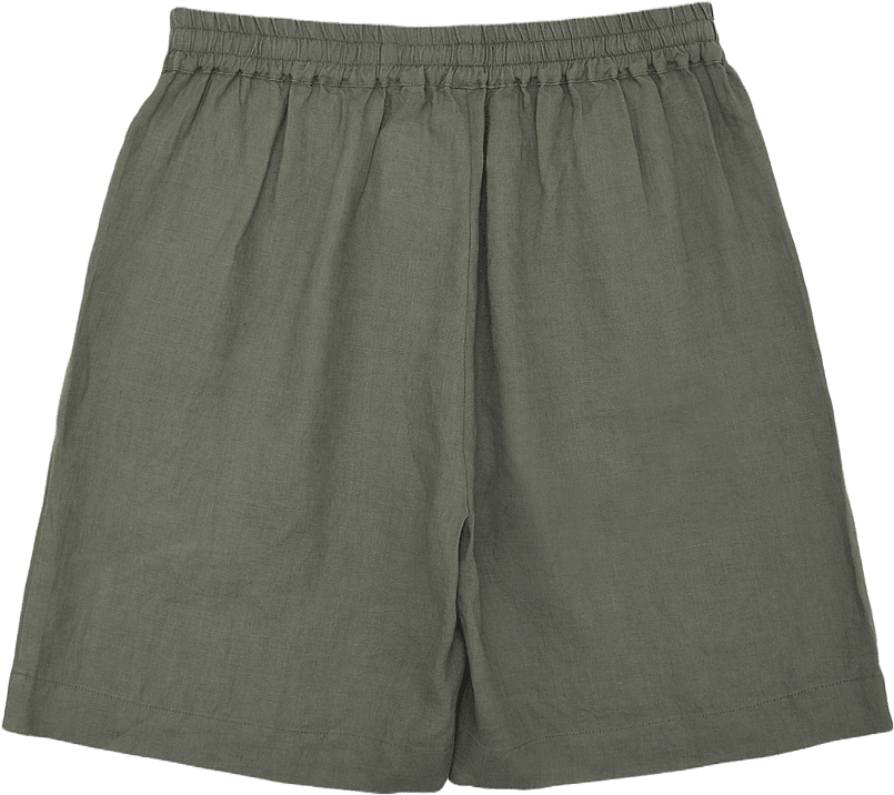 Linneshorts DANTE, från NORVIE, i färgen Green.