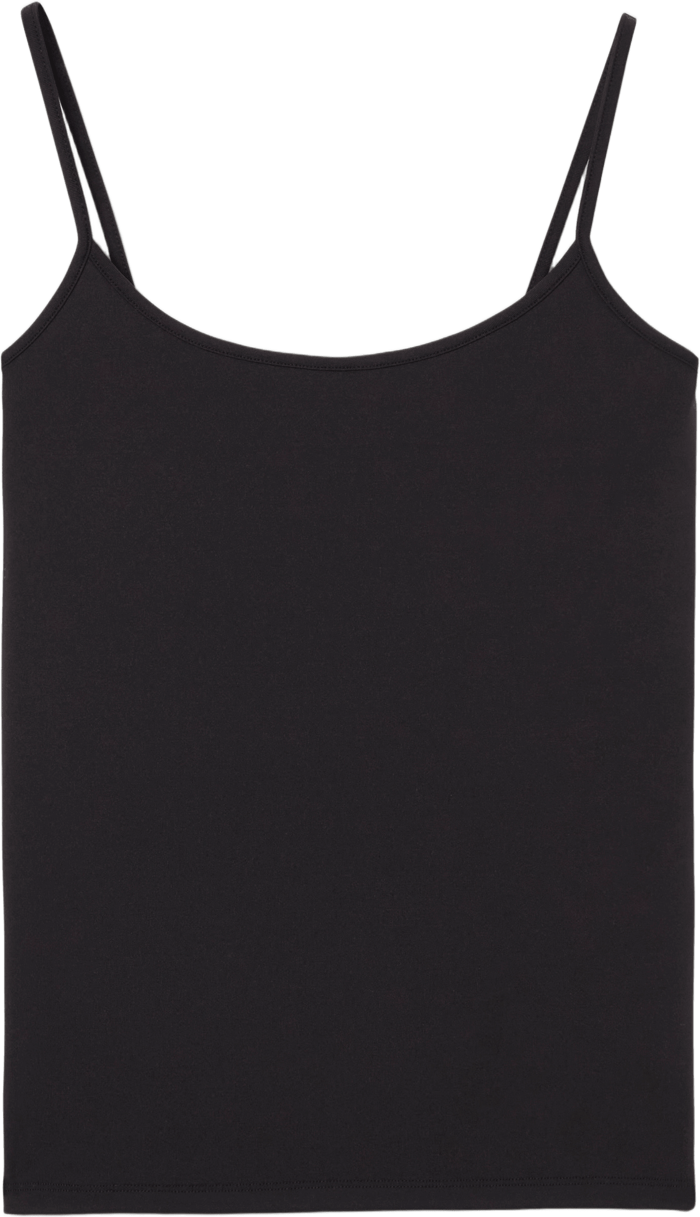 Baslinne i mikrofiber SARA, från Å WOMAN, i färgen Black.