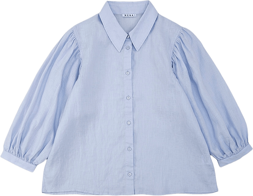 Linneblus TULIP, från Wera, i färgen Blue.