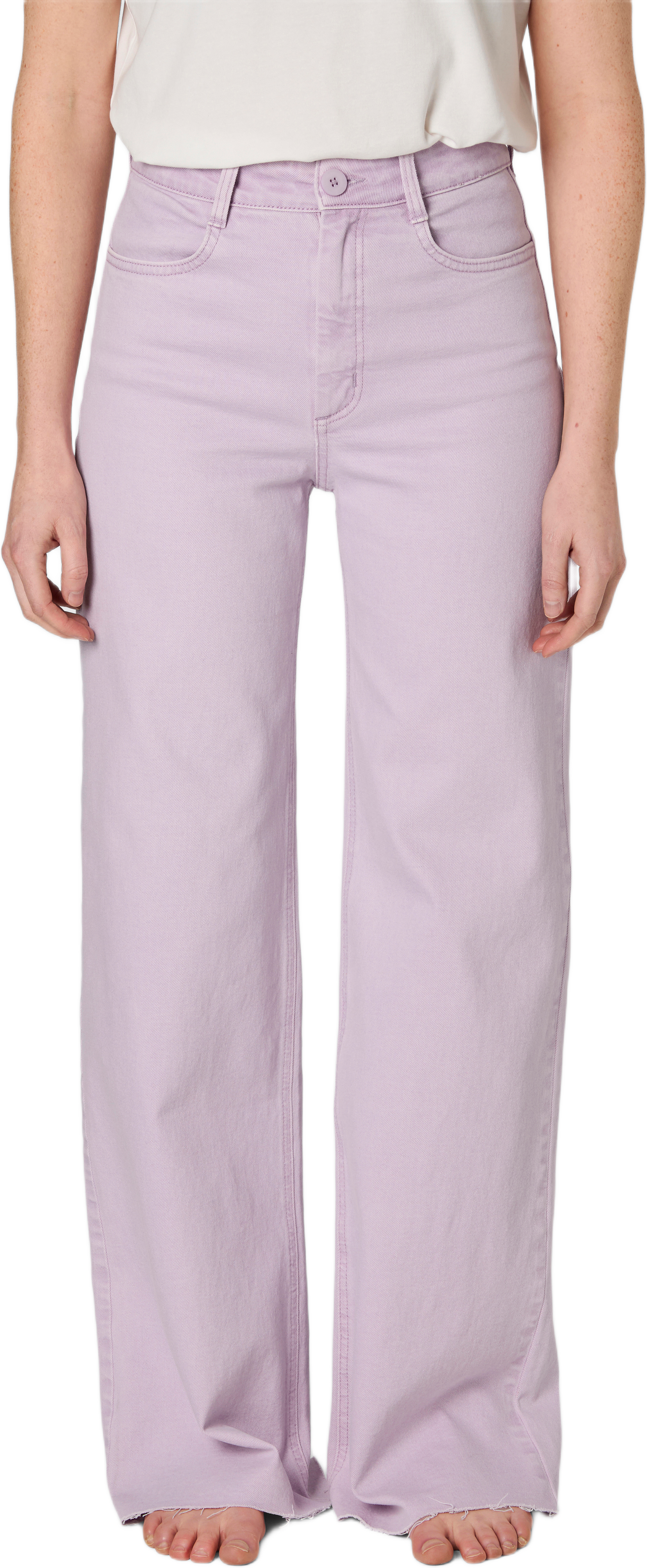 Vida byxor med hög midja IKA, från Carin Wester, i färgen Light Purple.