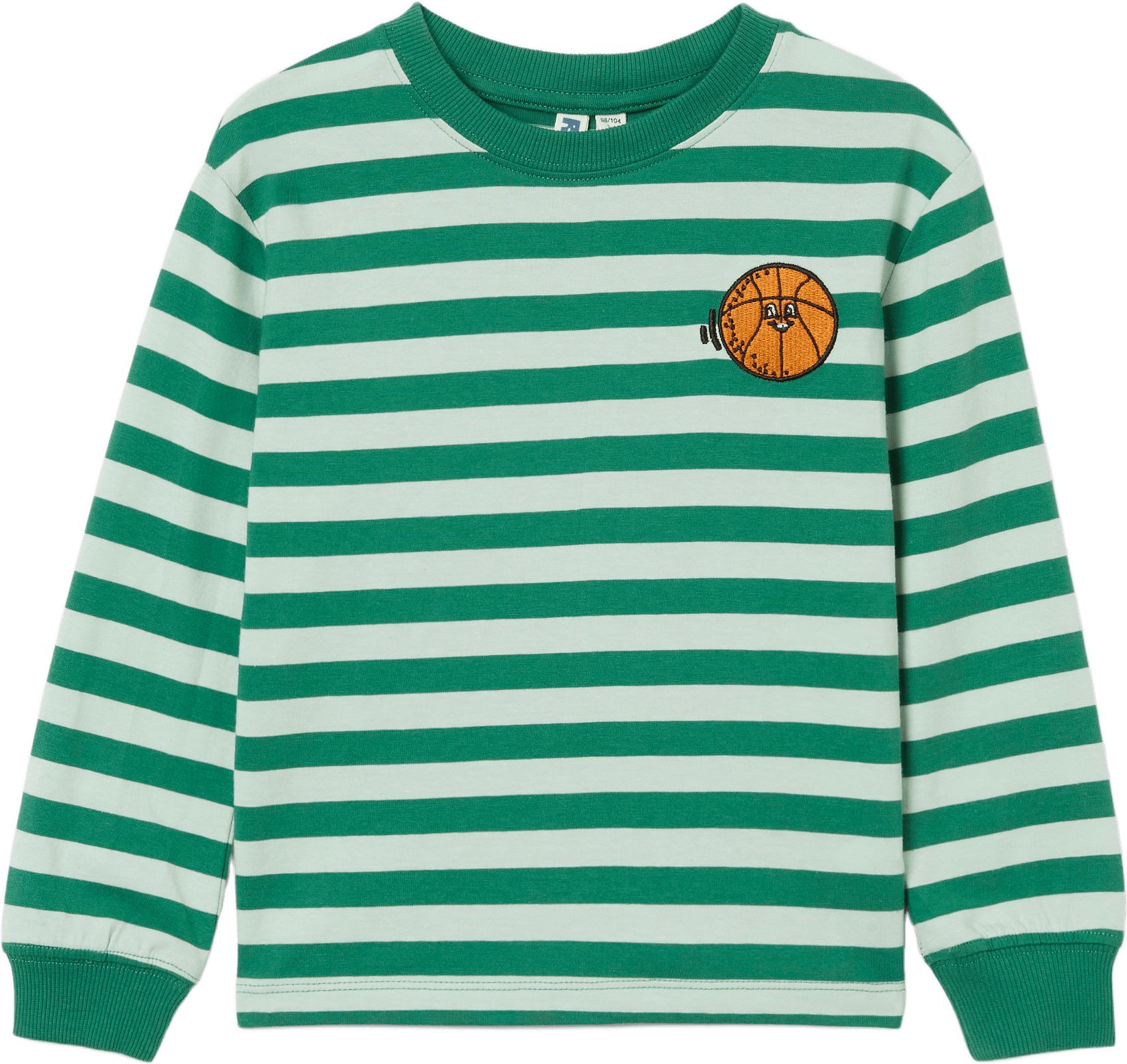 Randig tröja NADA, från RIKIKI, i färgen Green/Green.