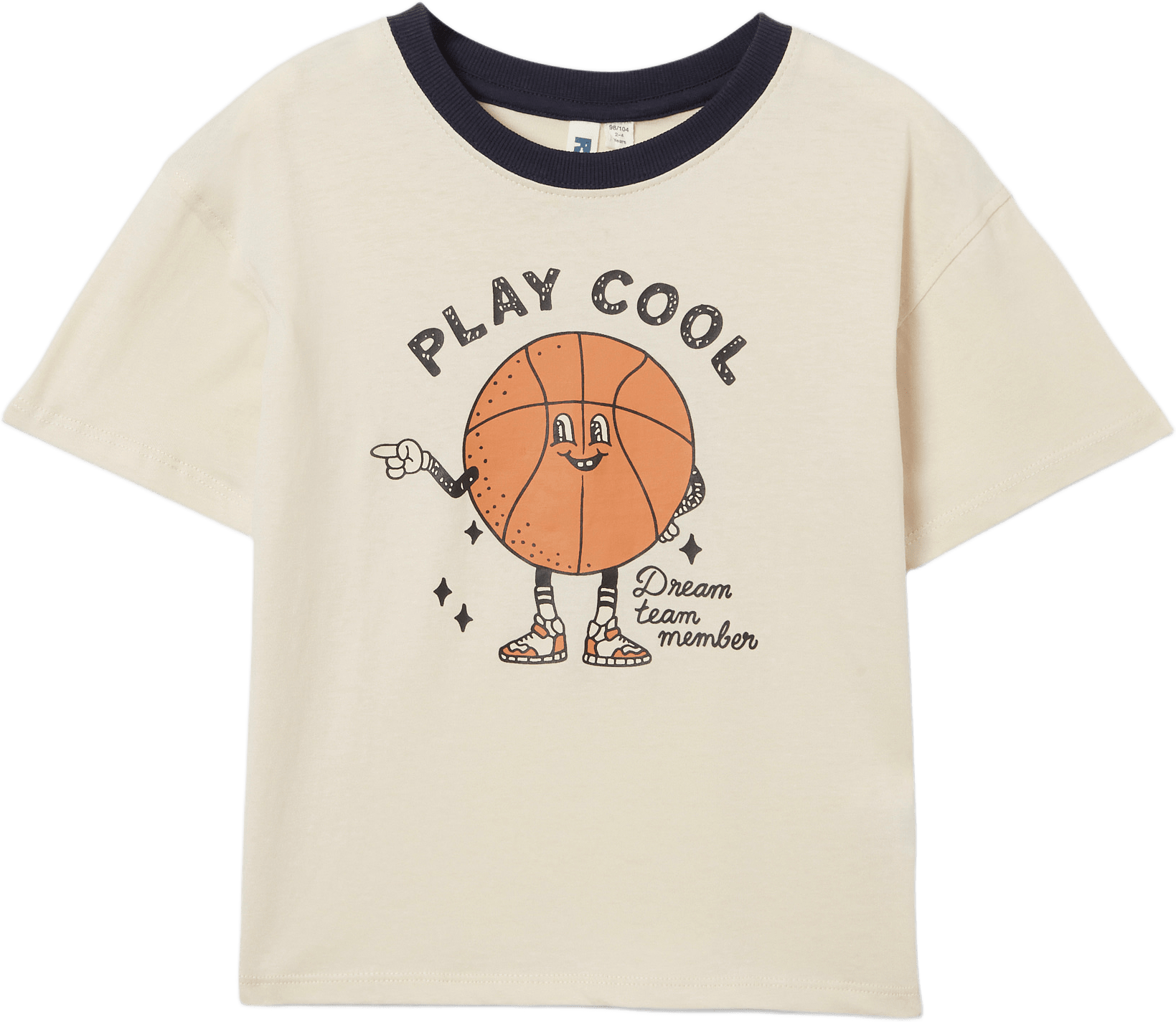 T-shirt ARLO, från RIKIKI, i färgen Off White.