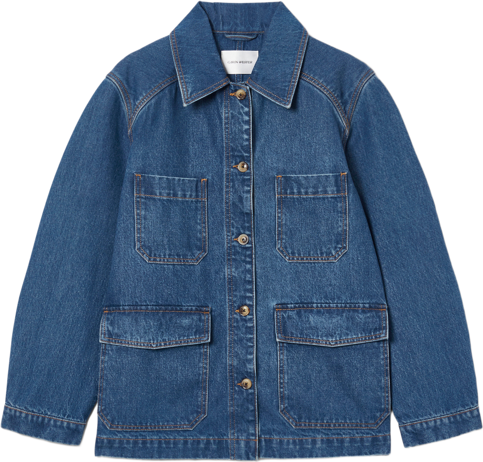 Jeansjacka COLETTE, från Carin Wester, i färgen Indigo Blue.