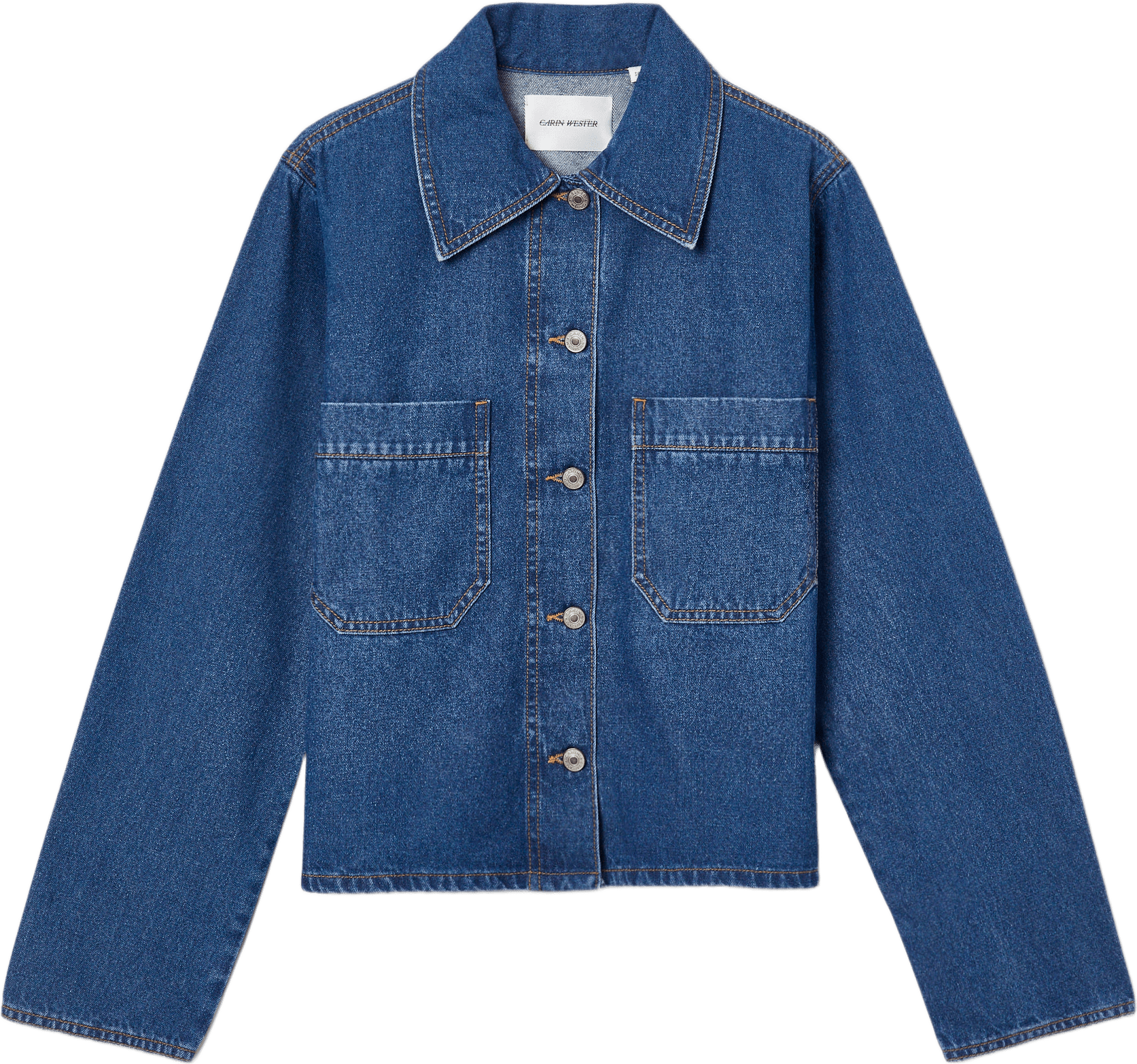 Jeansjacka JONNI, från Carin Wester, i färgen Indigo Blue.