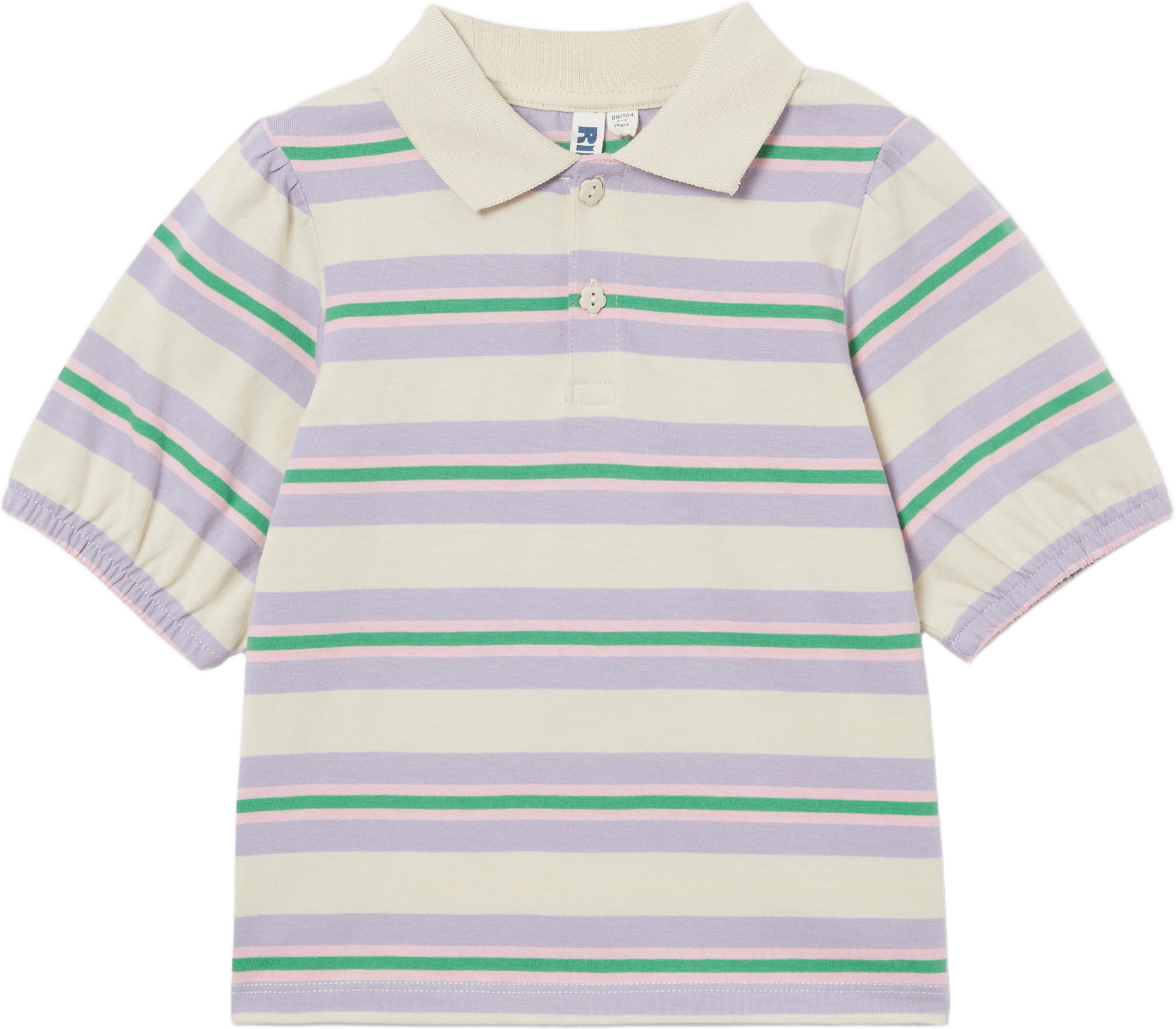 Pikétopp PEGGY, från RIKIKI, i färgen Stripe.