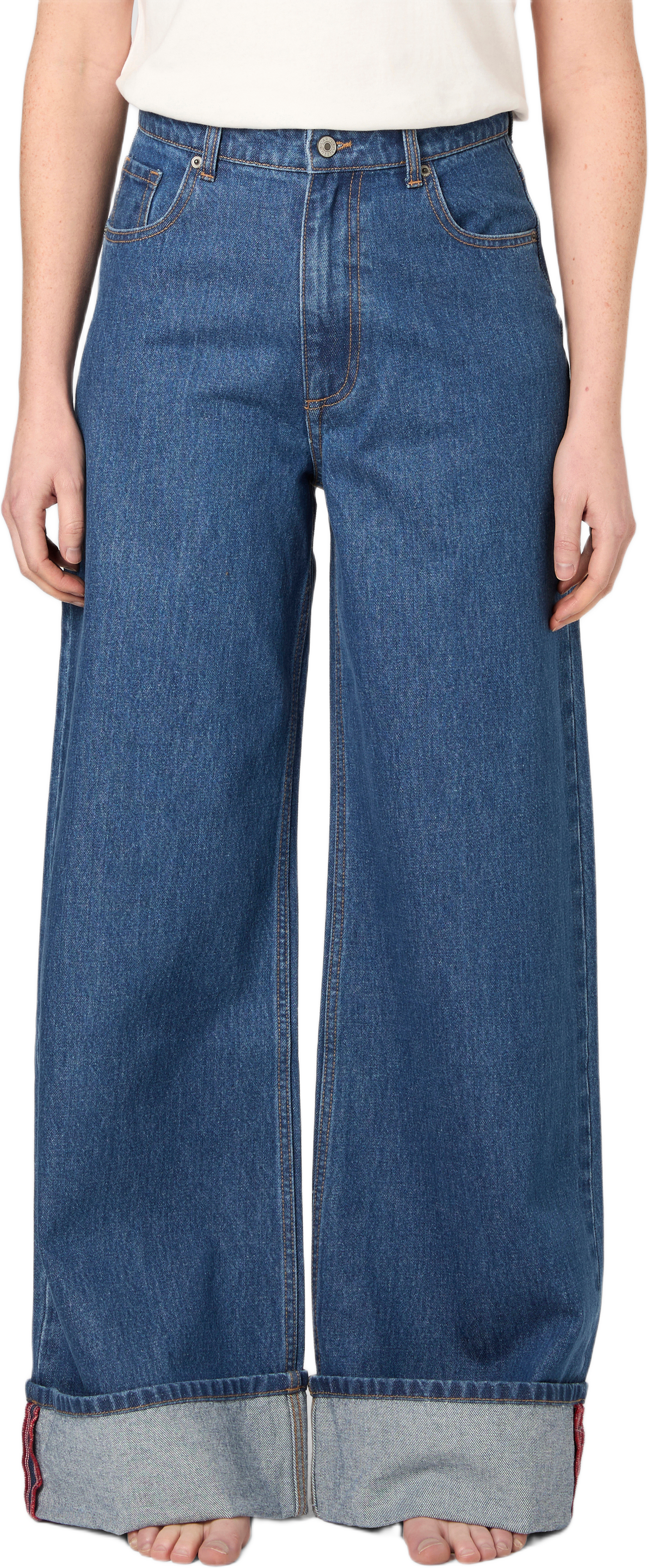 Vida jeans HAYDEN, från Carin Wester, i färgen Mid Blue.