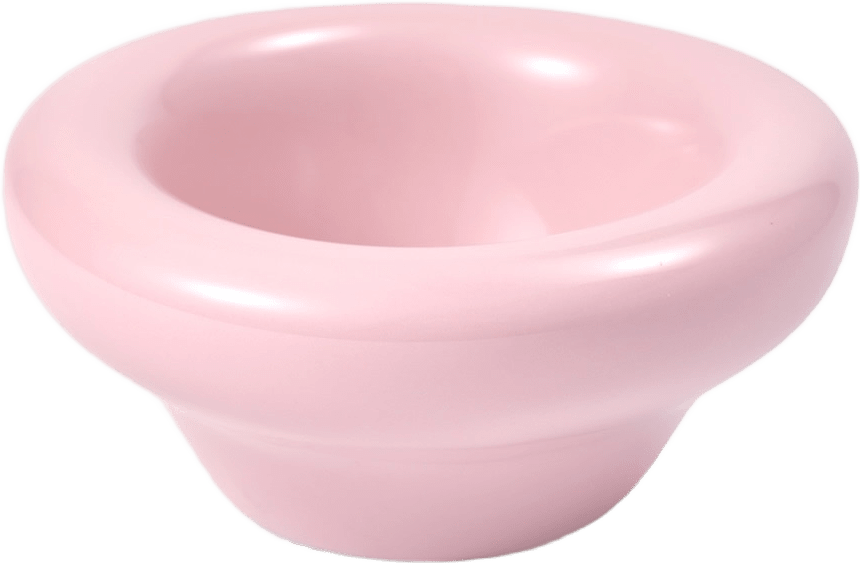 Äggkopp i stengods BEANI, från Åhléns Home, i färgen Lt Pink.