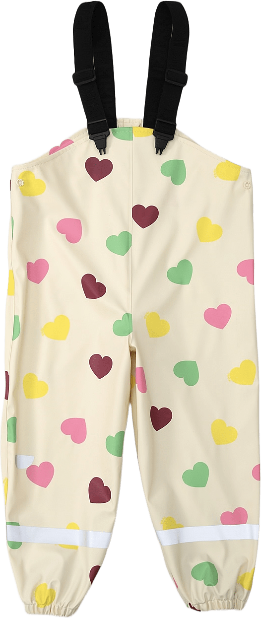 Regnbyxa RIVER, från RIKIKI, i färgen Love.