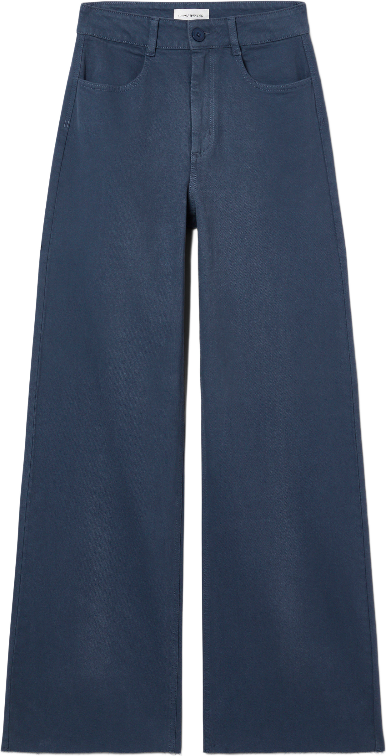 Vida byxor med hög midja IKA, från Carin Wester, i färgen French Blue.