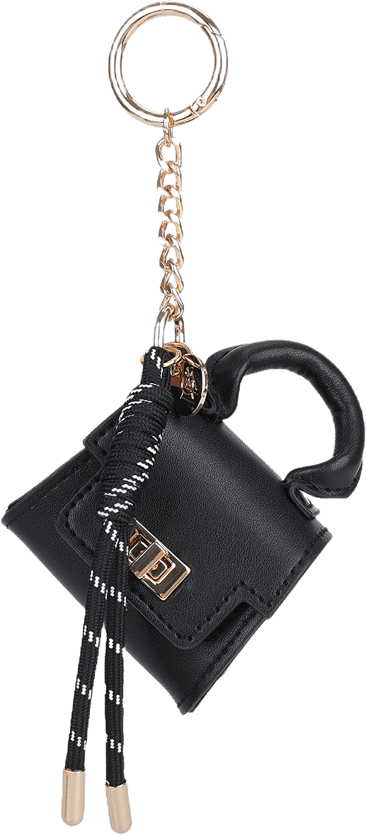 Väskdekoration POPPY, från Carin Wester, i färgen Bag Black.