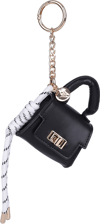 Väskdekoration POPPY, från Carin Wester, i färgen Bag Black.