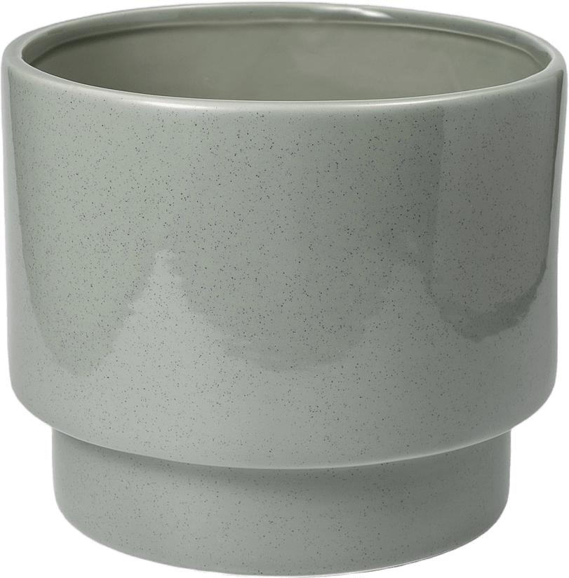 Kruka SPECKLED 20 cm, från Åhléns Home, i färgen Green.