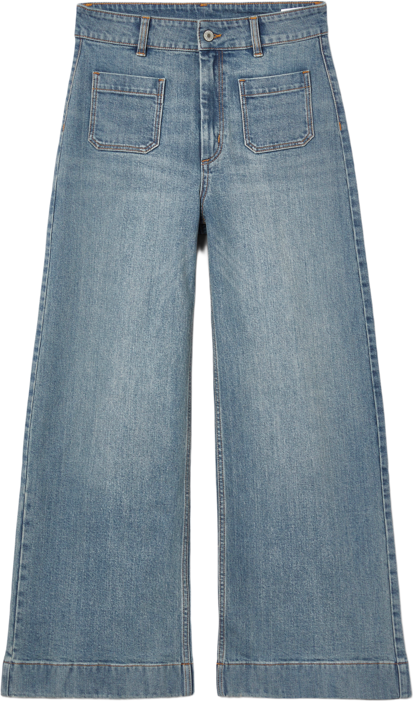 Slimfit-jeans med hög midja INE, från Carin Wester, i färgen Vintage Blå.