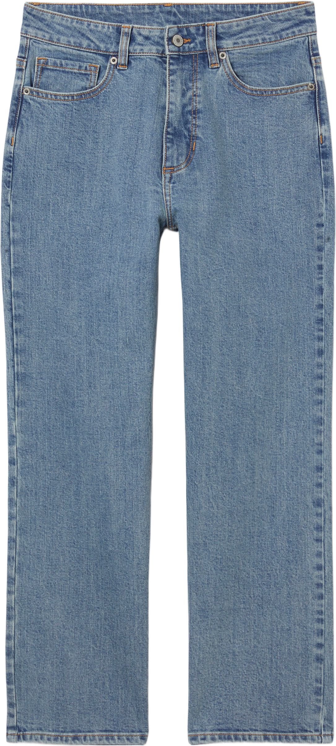 Croppade jeans JADE, från Carin Wester, i färgen Indigo.