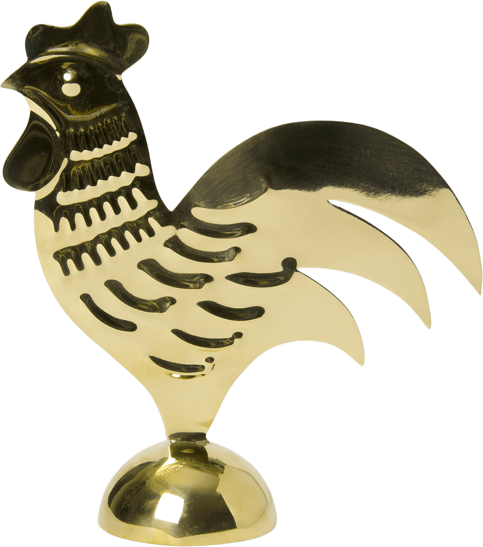 Påskdekoration ROOSTER, från Åhléns Home, i färgen Gold.