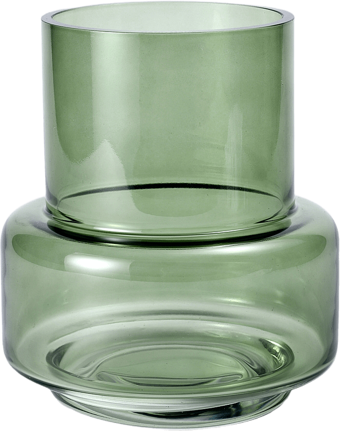 Minivas OLIVIA, från Åhléns Home, i färgen Green.