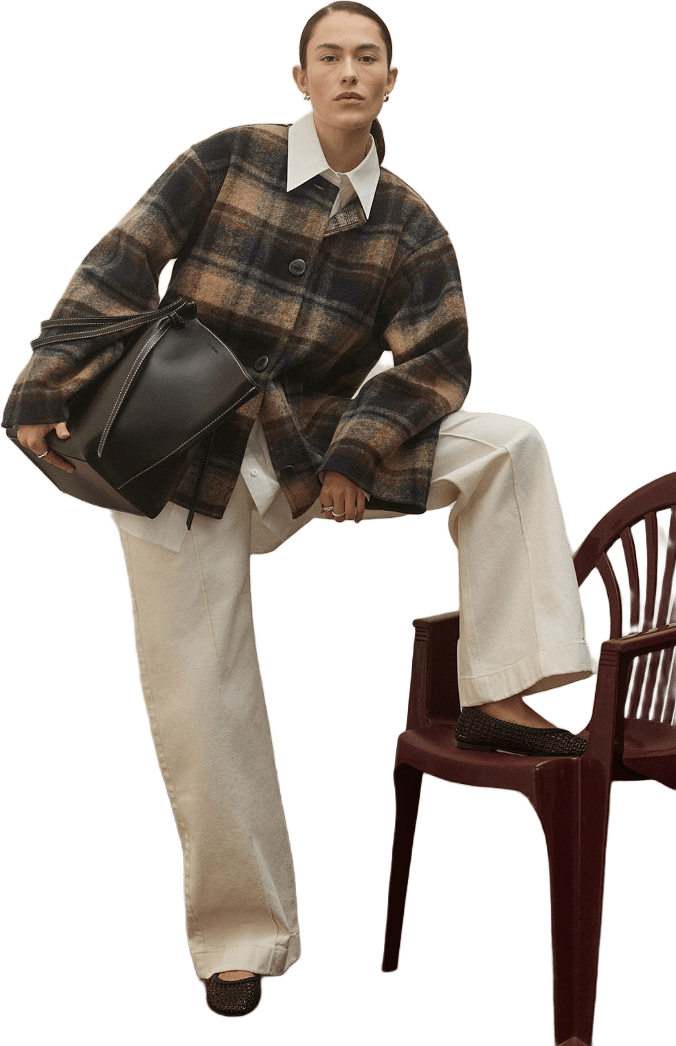 Byxor ISALI, från Carin Wester, i färgen White.