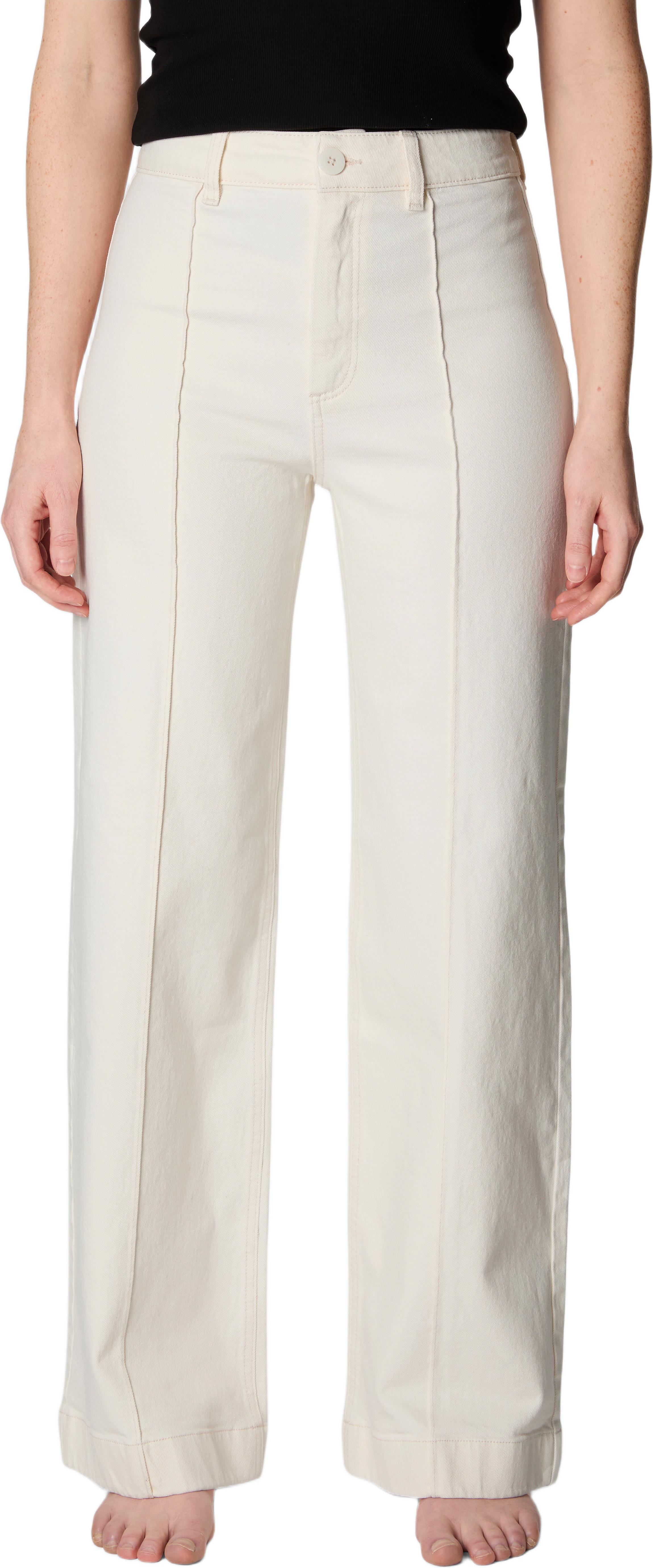 Byxor med pressveck ISALI, från Carin Wester, i färgen White.