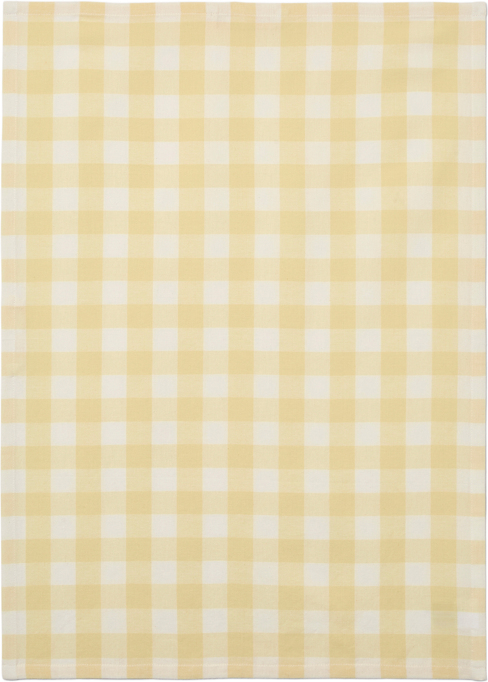 Kökshandduk GINGHAM 50x70 cm, från Åhléns Home, i färgen Lt Yellow.