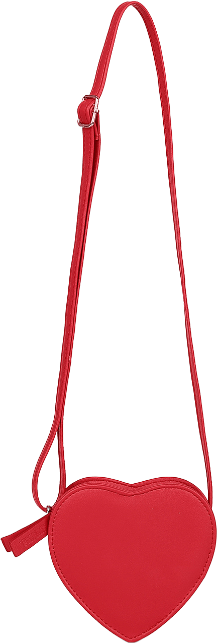 Handväska HEART, från RIKIKI, i färgen Red.