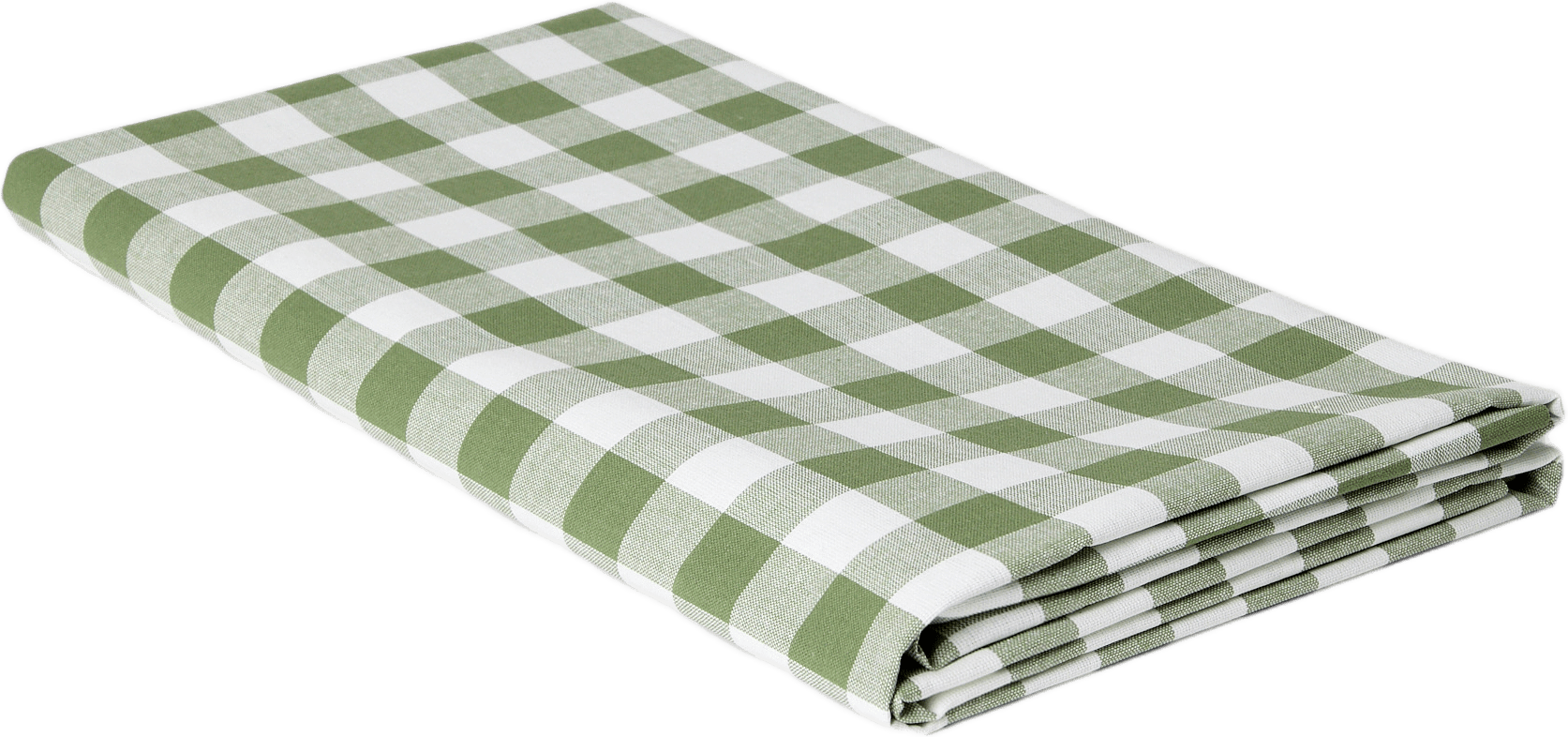 Avtorkningsbar bordsduk GINGHAM 145x220 cm, från Åhléns Home, i färgen Green.