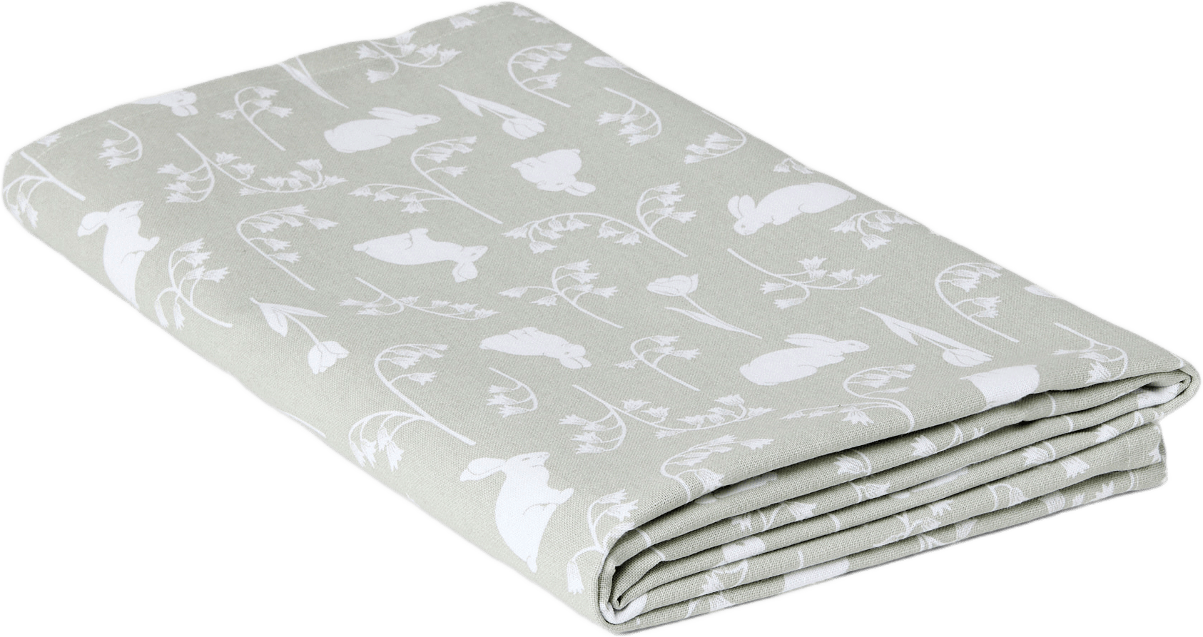 Bordsduk EASTER BUNNY 145x250 cm, från Åhléns Home, i färgen Green.