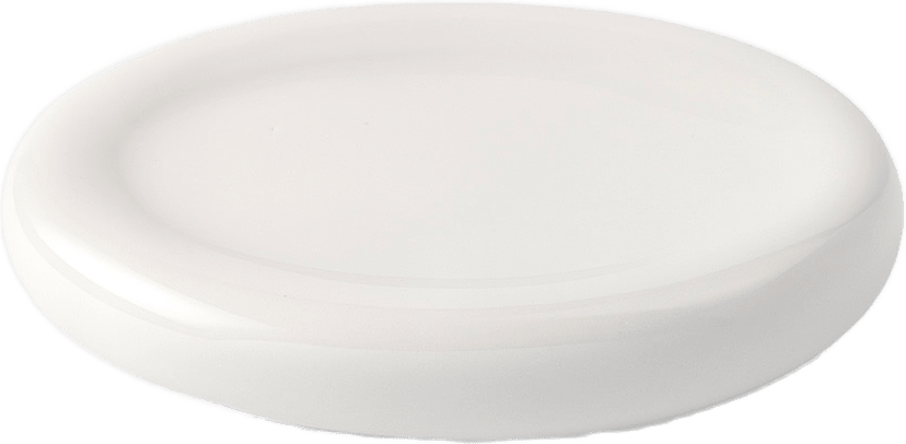 Tvålfat WAVE, från Åhléns Home, i färgen Offwhite.